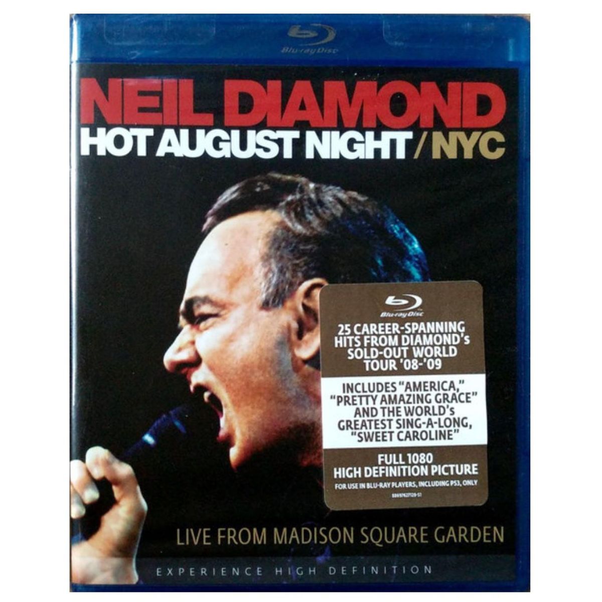 GENERICO - NEIL DIAMOND - HOT AUGUST NIGHT NYC / BLU-RAY