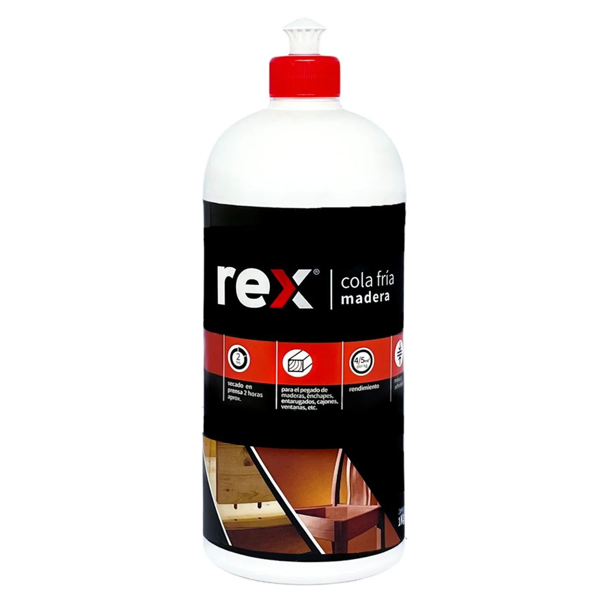 REX - Cola Fría Madera 1 Kilo - Rex
