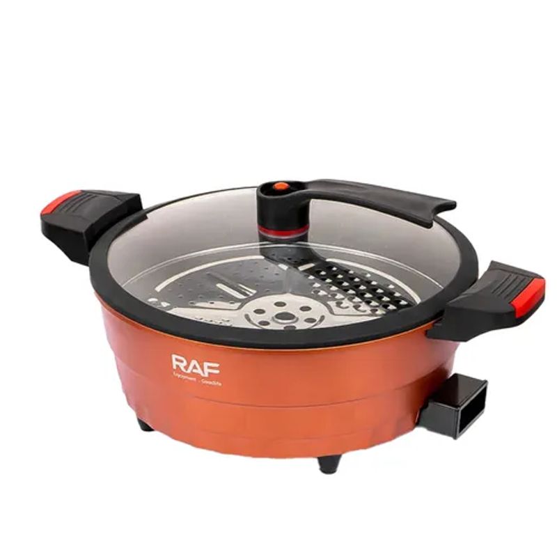 RAF - Olla Eléctrica Multifunción 6L Naranja