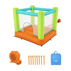 BESTWAY - Castillo Saltador Inflable para niños 1.94m x 1.75m x 1.70m