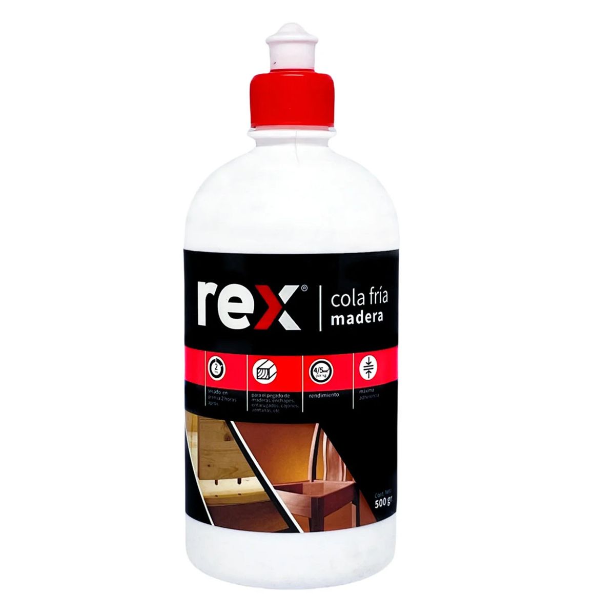 REX - Cola Fría Madera 500 gramos - Rex