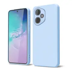 GENERICO - Carcasa Funda Para Honor 400 Goma Celeste