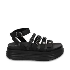 GOTTA - Sandalia Plataforma Negra Mujer 1571C