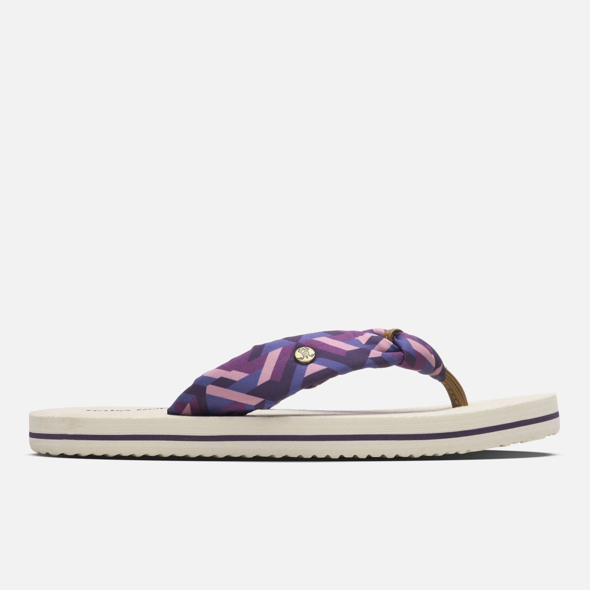 HAKA HONU - Sandalia Mujer Shancleta Crema Haka Honu