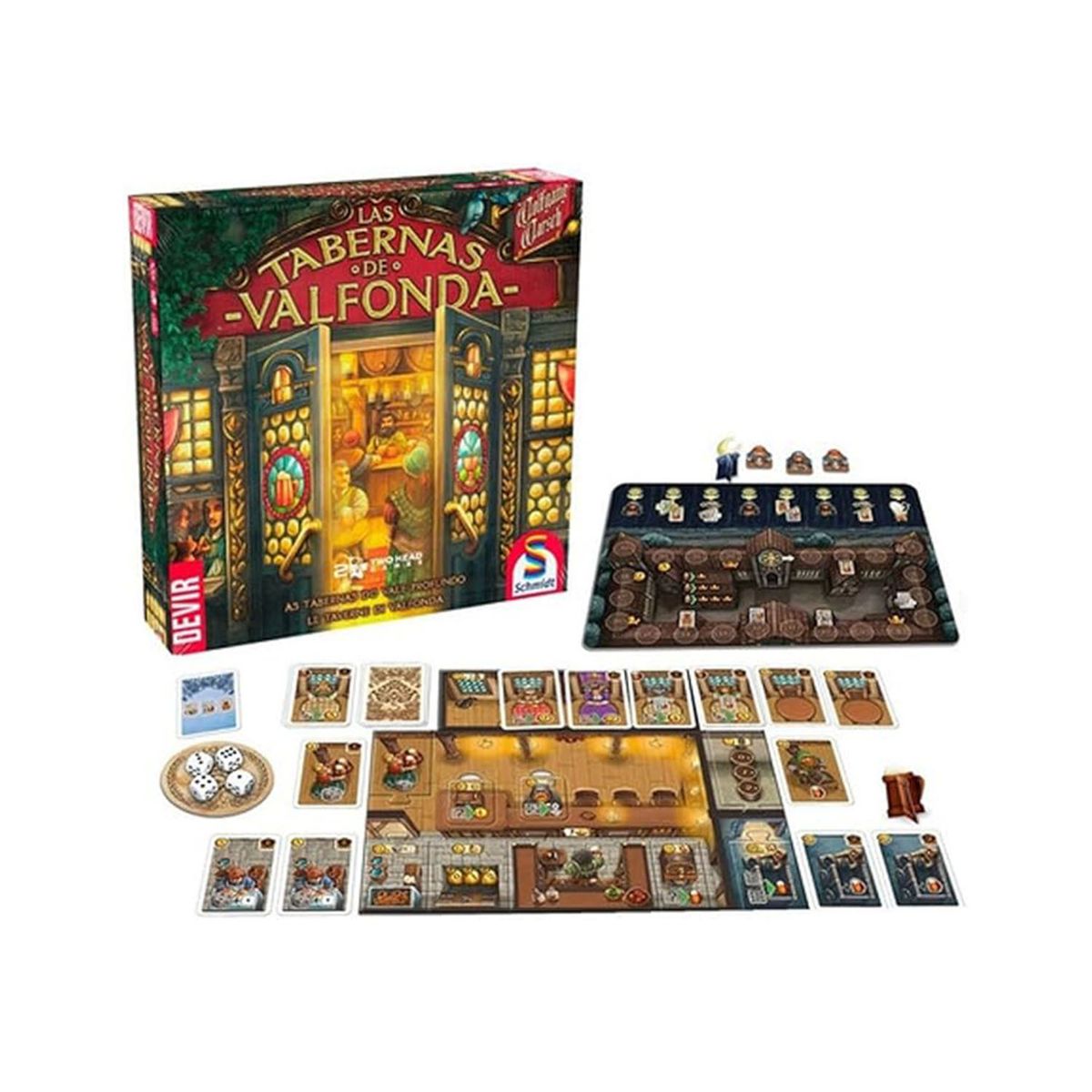 DEVIR - Las Tabernas de Valfonda Juego de Mesa