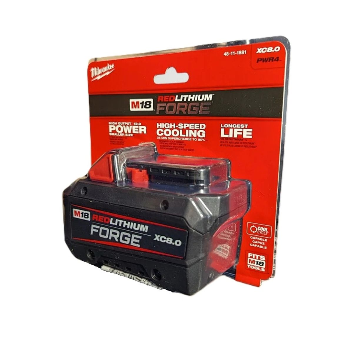 MILWAUKEE - Batería M18™ REDLITHIUM FORGE XC80 Milwaukee