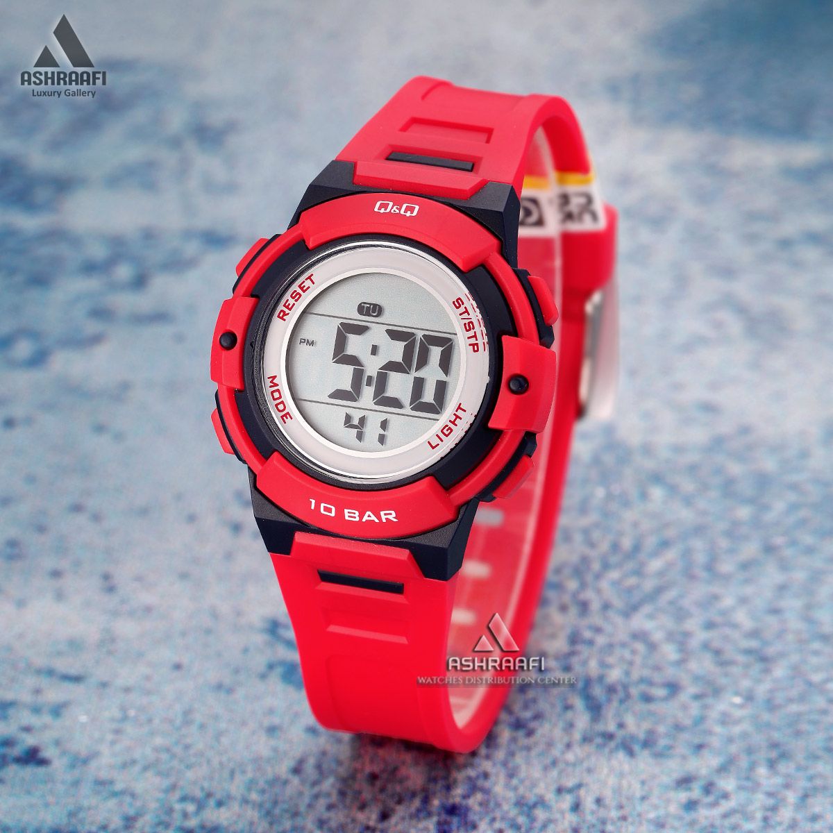 QYQ - RELOJ MARCA QYQ M185J002Y PARA NIÑOS DIGITAL SUMERGIBLE 10 BAR