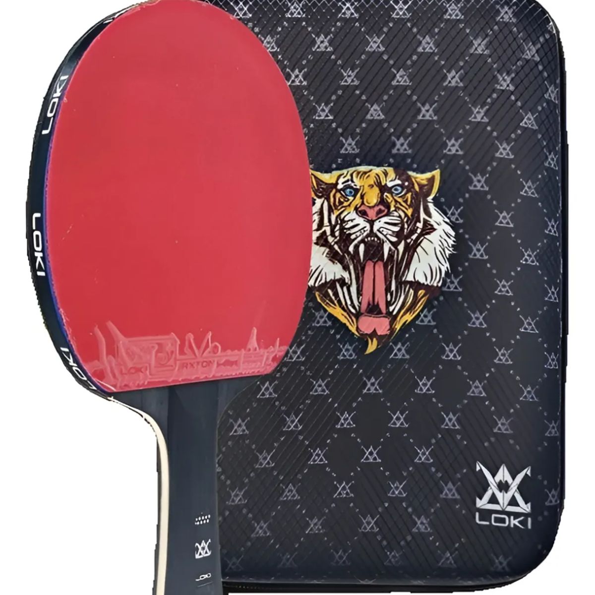 LOKI - Raqueta Loki Carbon 9 Estrellas FL Tenis De Mesa