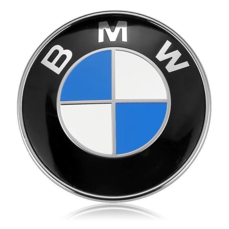 GENERICO - Insignia Emblema Delantera Capo para Bmw 82mm
