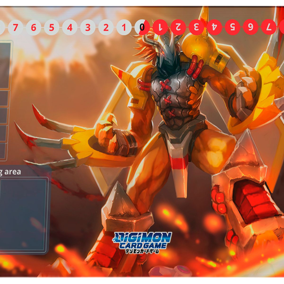 GENERICO - Playmat Digimon Card Game 60×35 cm M01