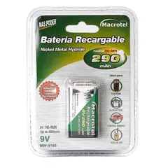 GEN - Bateria 9v Pila Juguetes Tester Control Remoto