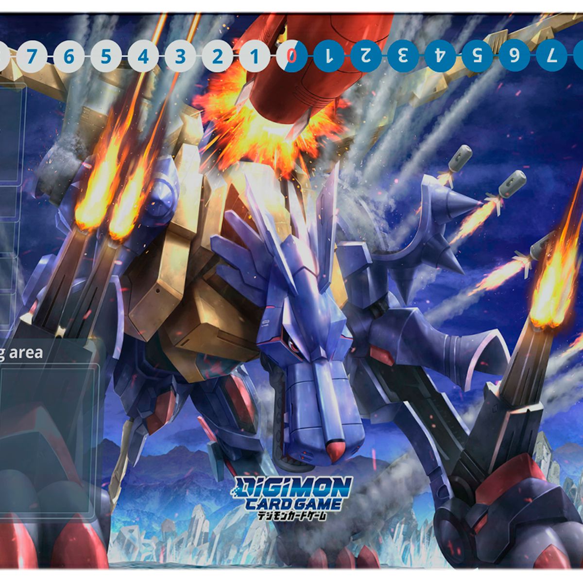 GENERICO - Playmat Digimon Card Game 60×35 cm M05