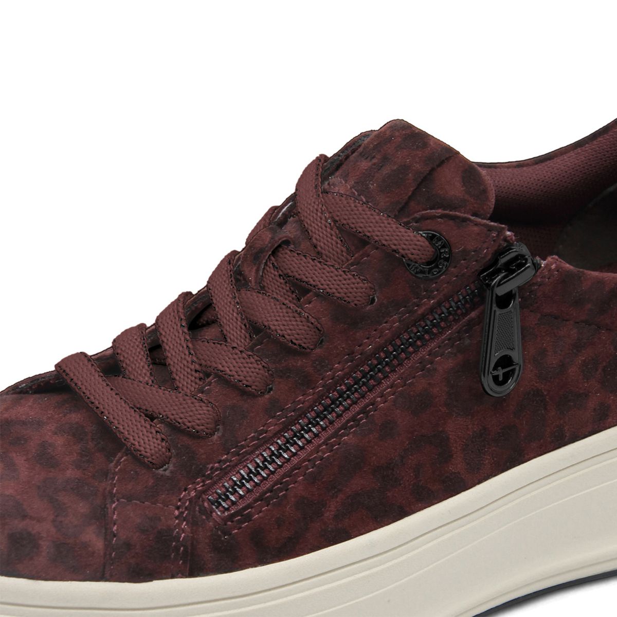 TAMARIS - Zapatilla Mujer Tamaris 83726-44 Leopardo Burdeo Tamaris