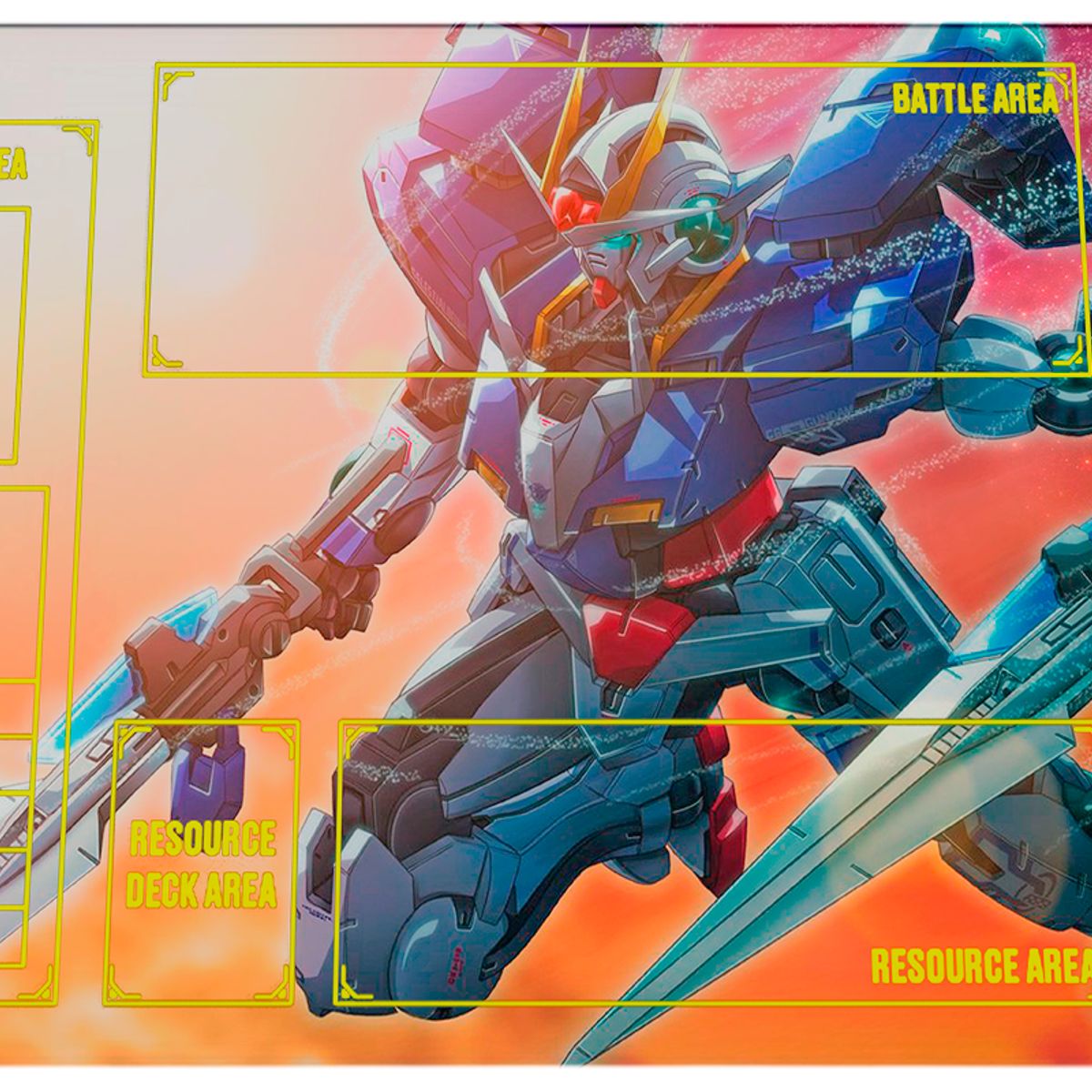 GENERICO - Playmat Gundam Card Game 60×35 cm M04