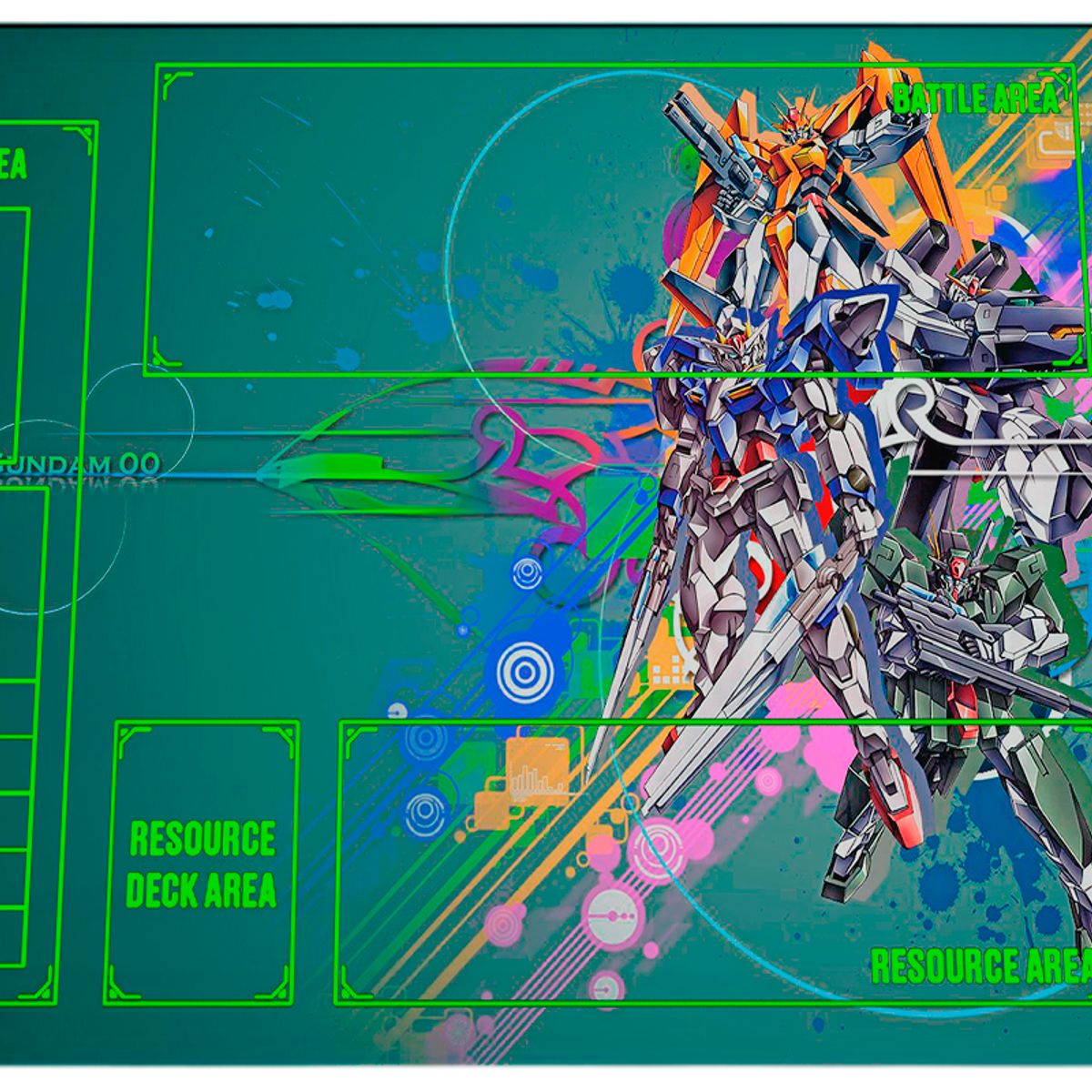 GENERICO - Playmat Gundam Card Game 60×35 cm M05