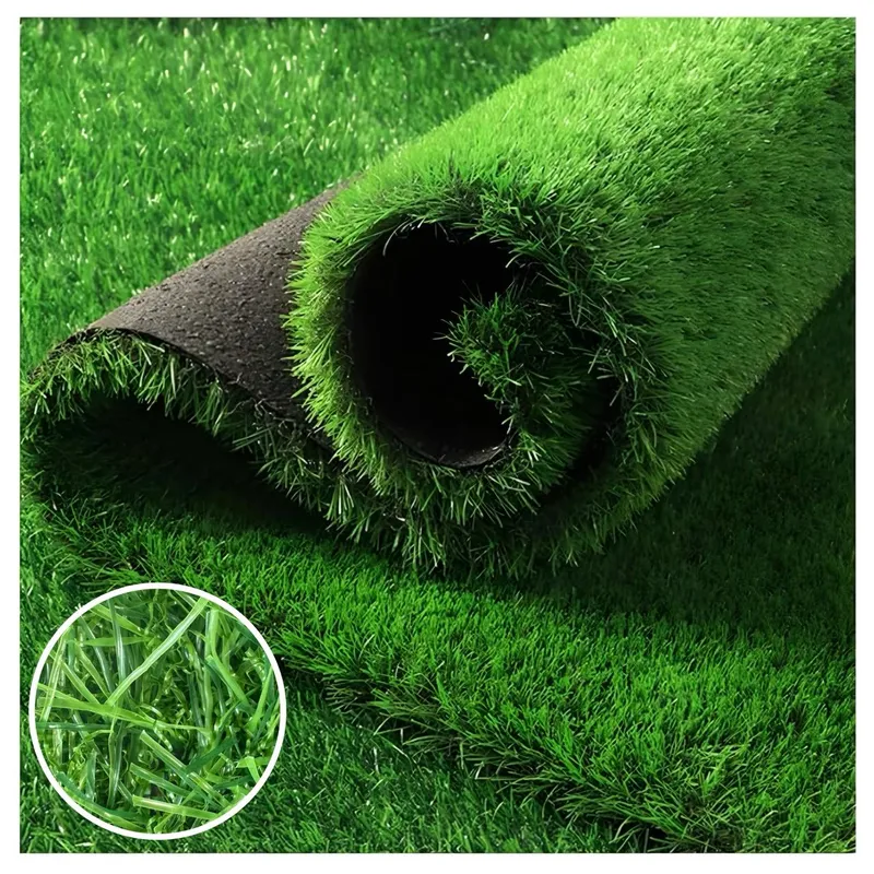 ACTUAL - Pasto Sintético Premium 20mm Alta Densidad 2x25 m 50m² Apariencia Natural