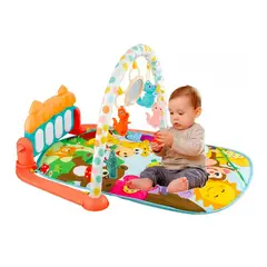 GENERICO - Alfombra Didactica Gimnasio Para Bebé Con Accesorios Musical