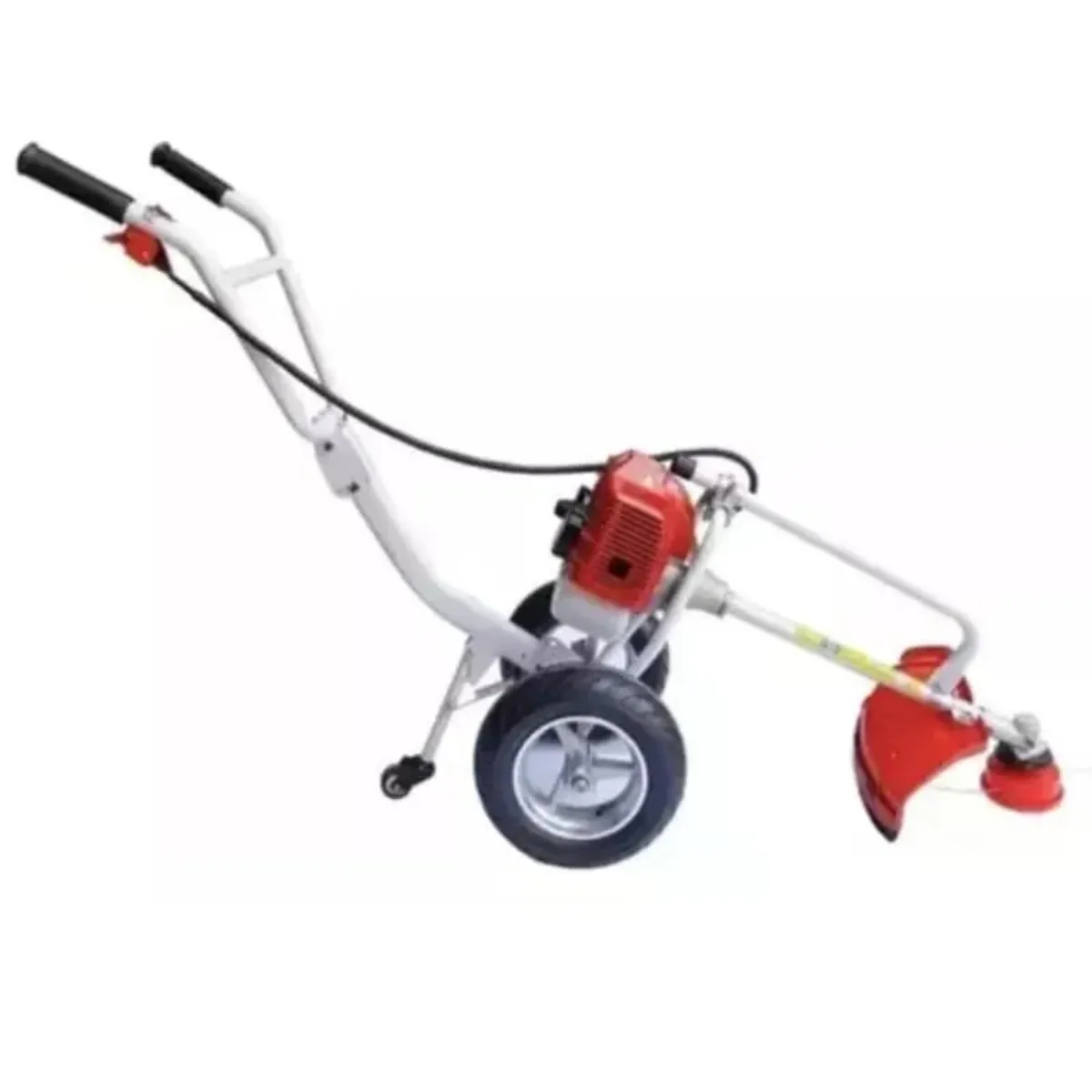 EINHELL - Orilladora Desbrozadora Desmalezadora 52cc 3 En 1 + Ruedas