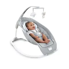 INGENUITY - Silla Rocker mecedora musical con peluche de oveja