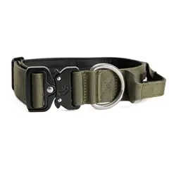 STREET DOGS - Collar Combat 4 cm para Perros Khaki L