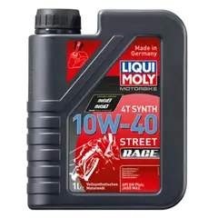 LIQUI MOLY - Aceite Motor para Moto 10w40 Full Sintetico 4T Street Race