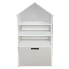 DECORACION CREATIVA - Juguetero Repisa Casa Infantil- Gris