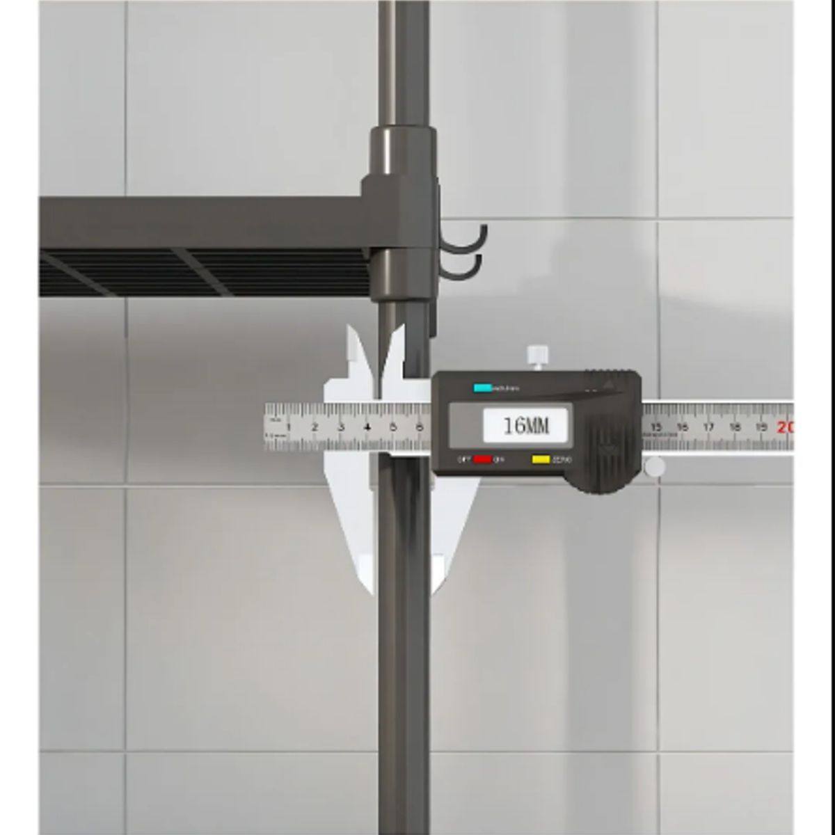 GENERICO - Estante Organizador De Baño Cocina Sala Multifuncional Color Negro