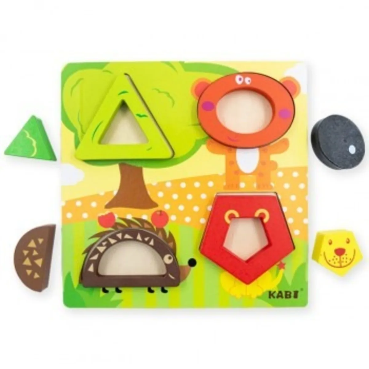 GENERICO - PUZZLE ENCAJE INTELIGENTE JUGUETE MADERA