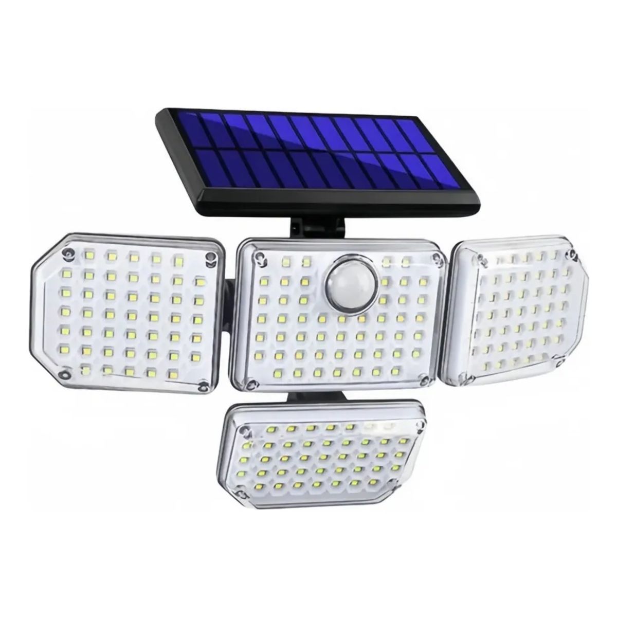 GENERICO - Foco Led Solar Exterior Sensor Movimiento Direcciones 4