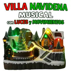 MOVI - Aldea Navideña Luminosa con Movimiento y Música
