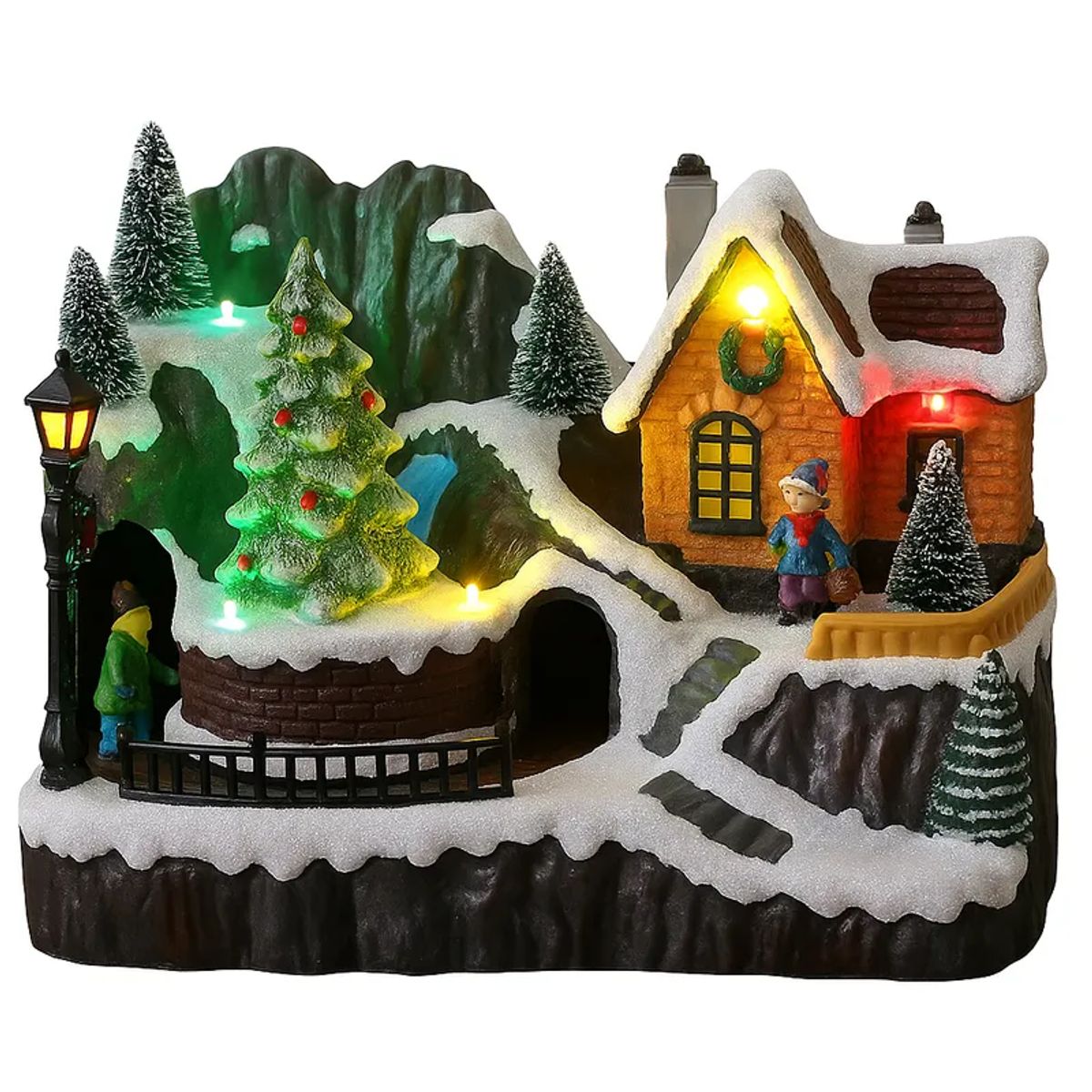 MOVI - Aldea Navideña Luminosa con Movimiento y Música