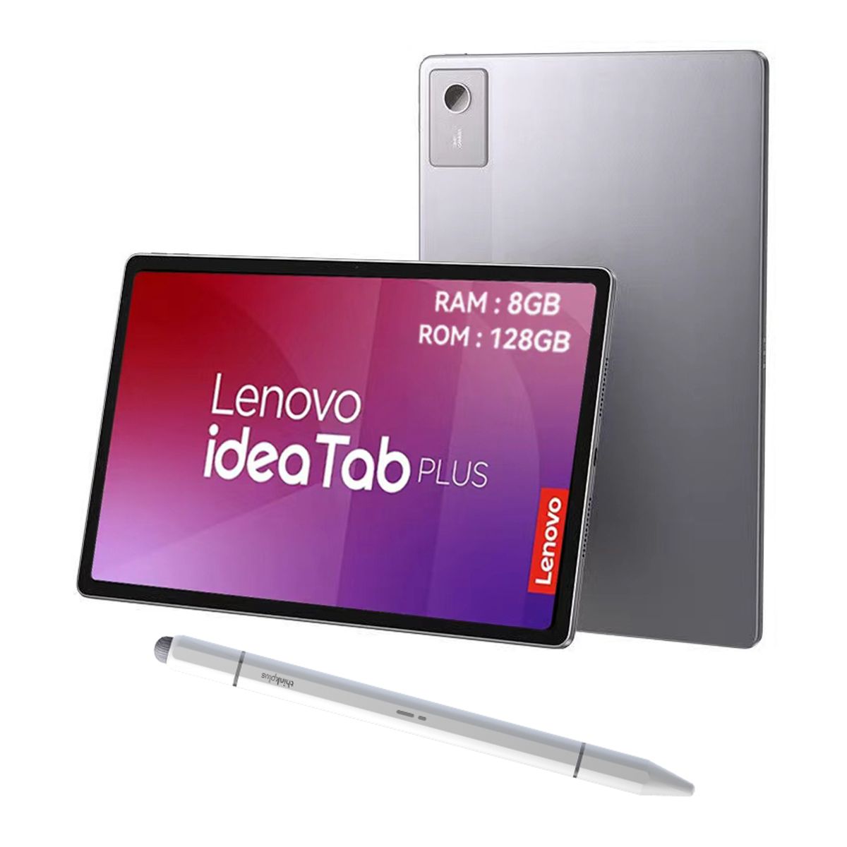 LENOVO - Lenovo Tablet Idea Tab Plus 8GB+128GB WiFi 12.1"  Gris+Lápiz táctil