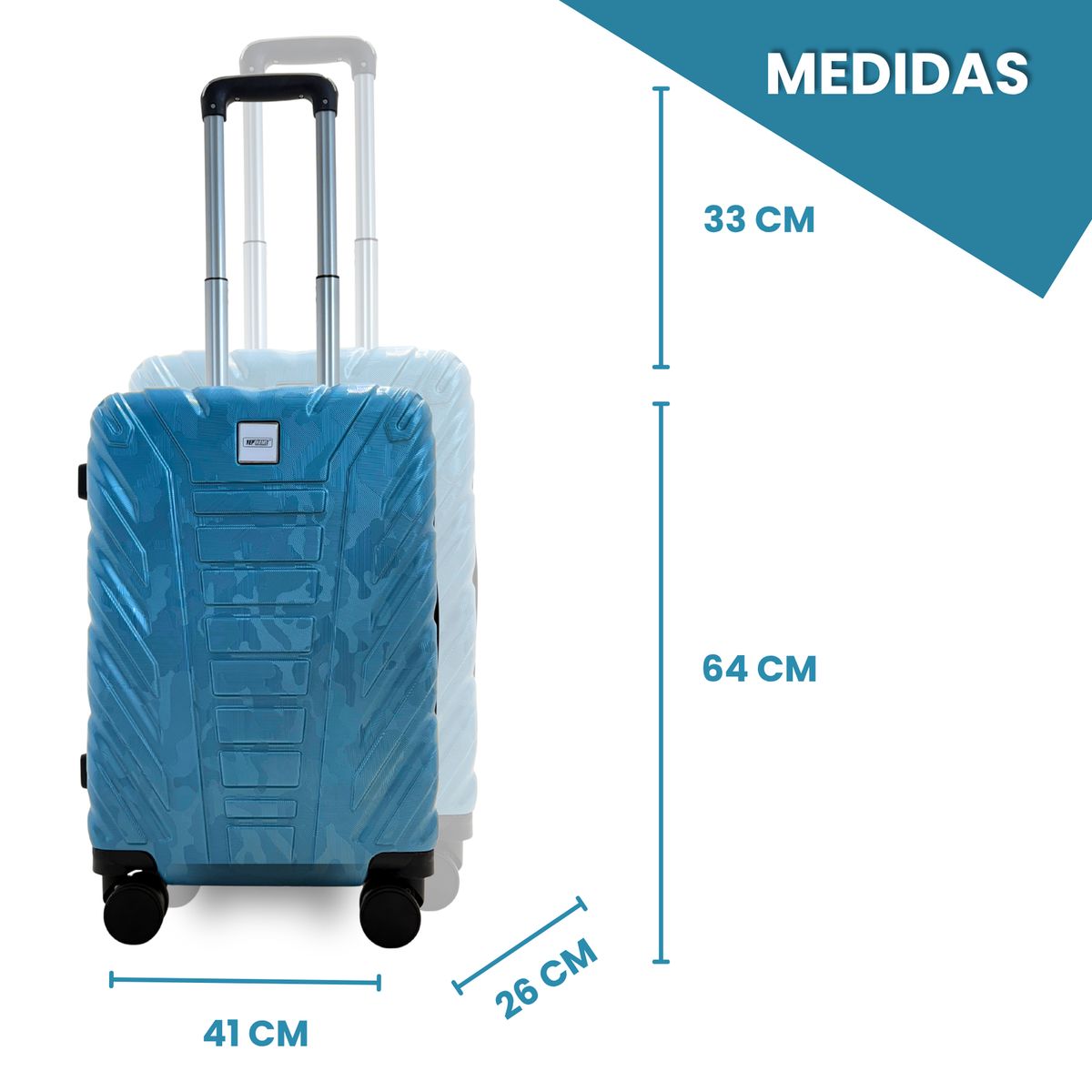 YEP S - Maleta 20kg Oficial 64 x 41 x 26 cm Yephome