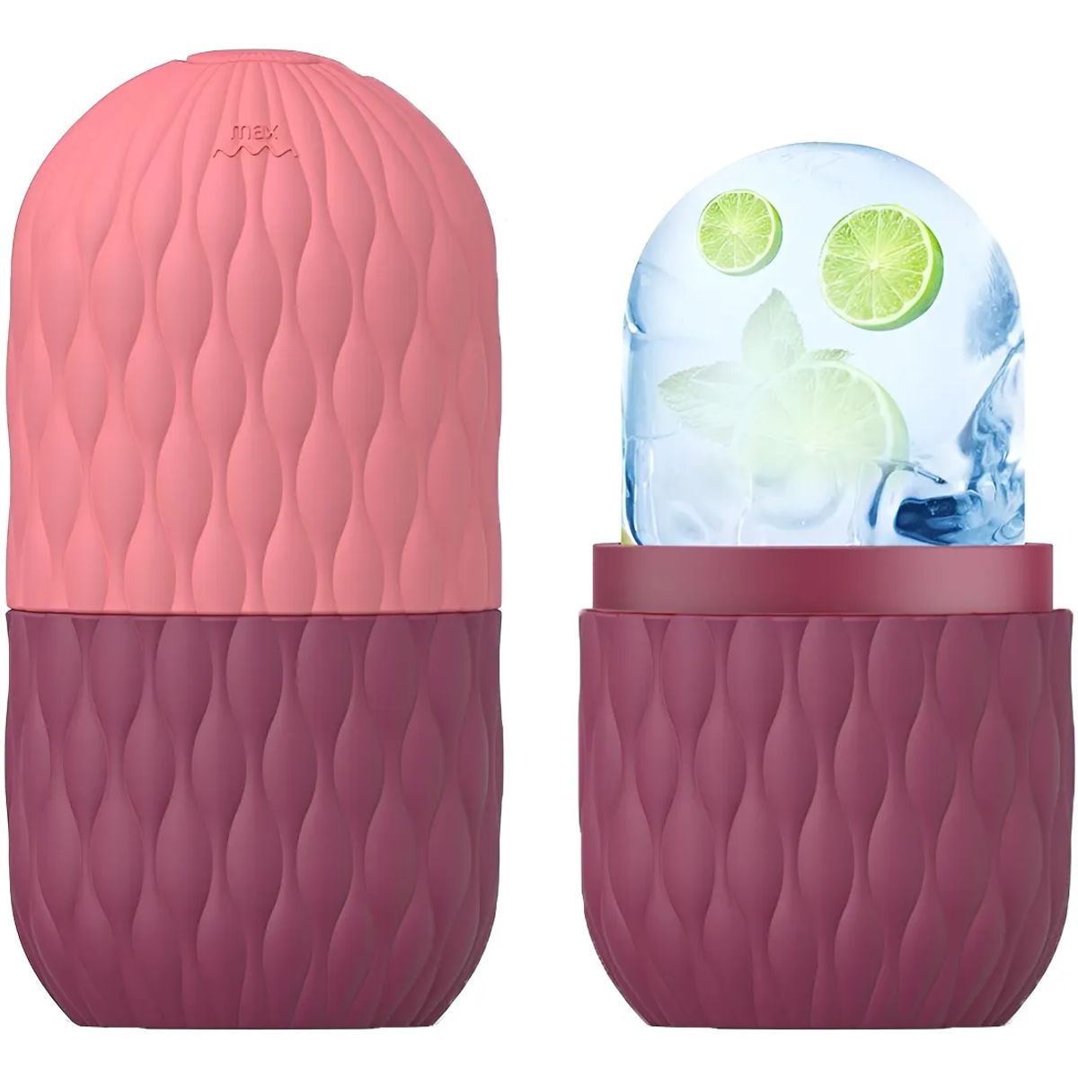 GENERICO - Rodillo Hielo Para La Cara Facial Masaje Contorno Skincare