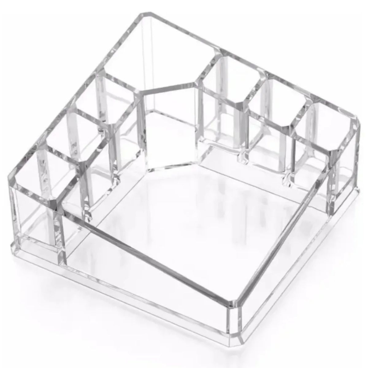 GENERICO - Organizador Maquillaje Acrílico en Rombo