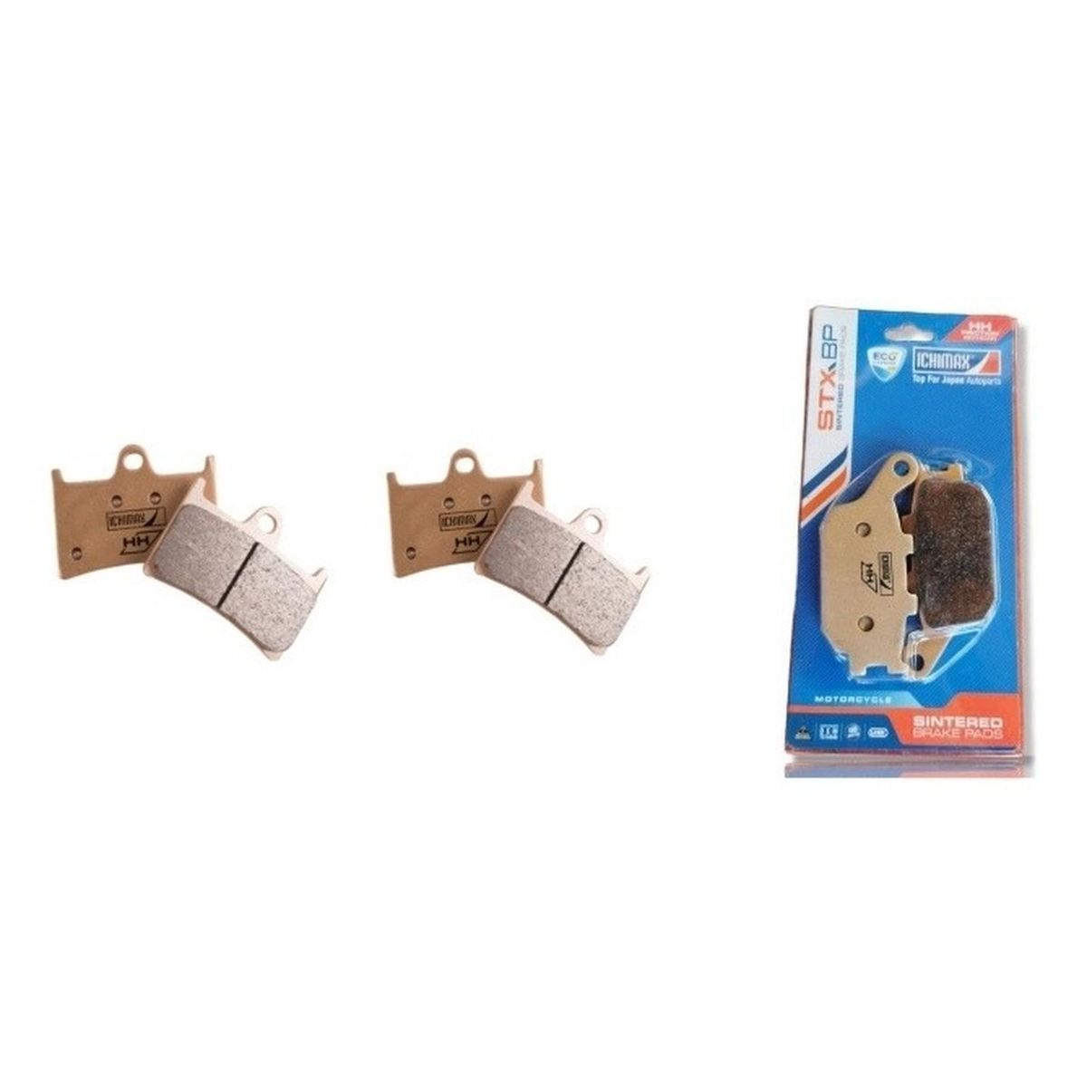 GENERICO - Pastillas De Freno Delanteras Yamaha Mt 07 Sinterizadas Japonesas