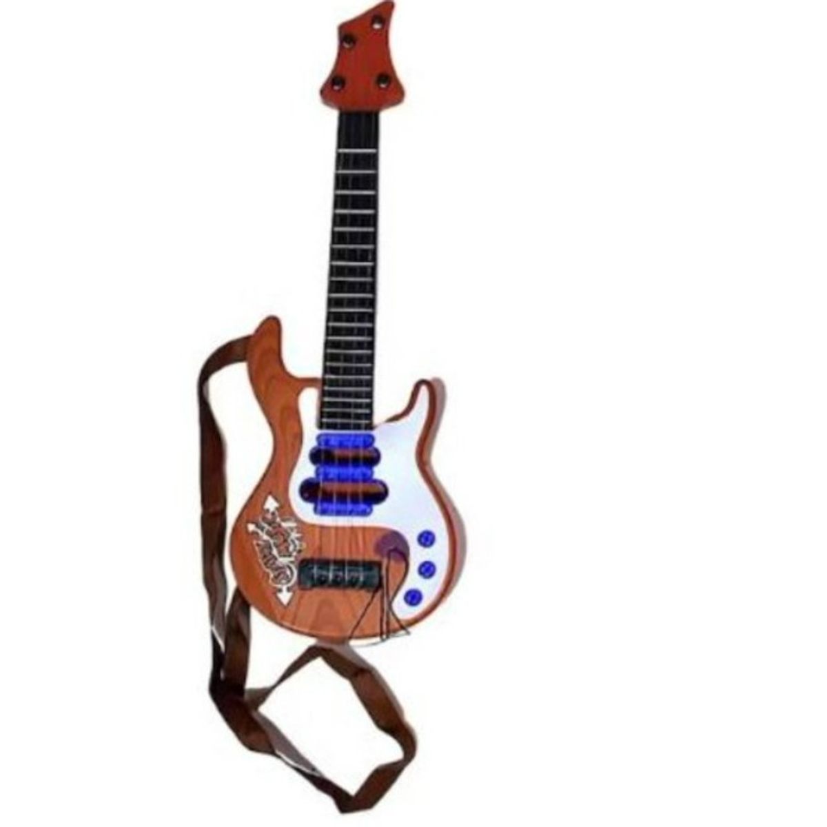 GENERICO - Guitarra De Juguete Infantil Para Niños Marrón