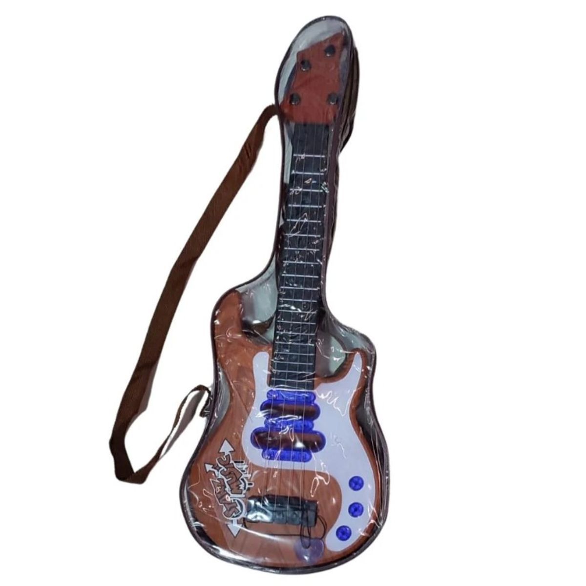 GENERICO - Guitarra De Juguete Infantil Para Niños Marrón