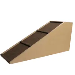 APOLO - Rampa para Mascotas 120x25x60 cm - Alfombra Antideslizante - Soporta 80 kg - Perros y Gatos