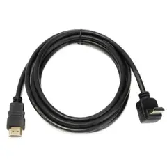 GENERICO - Cable Extension Hdmi Macho A Macho Angulo 90