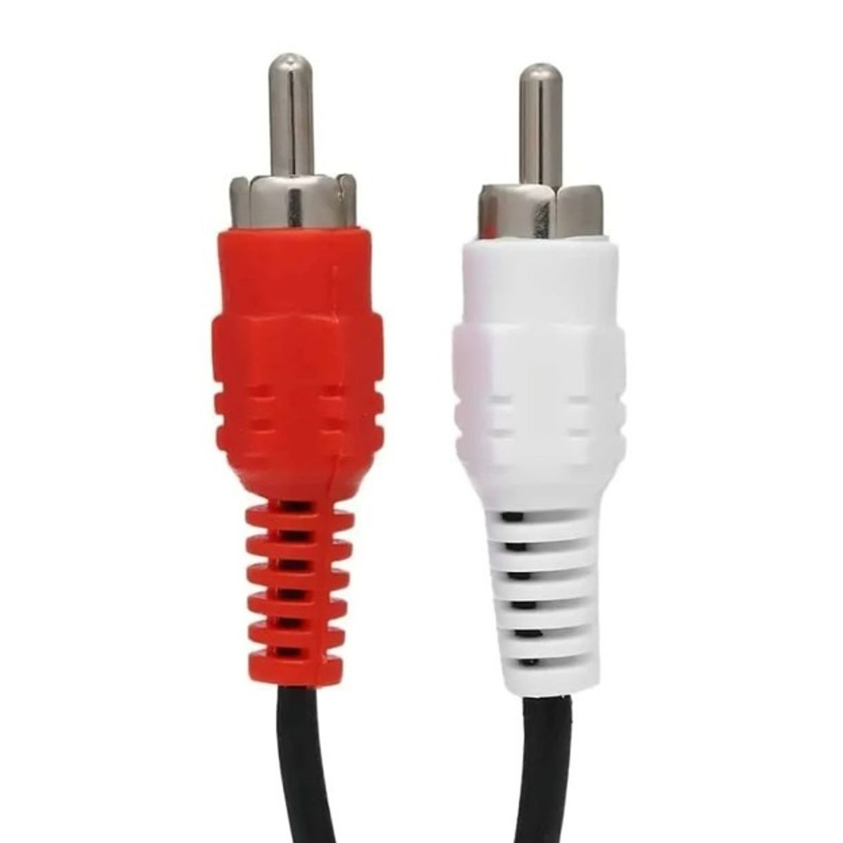GENERICO - Cable de Audio Hembra 35 a 2 PLUG Blanco Rojo
