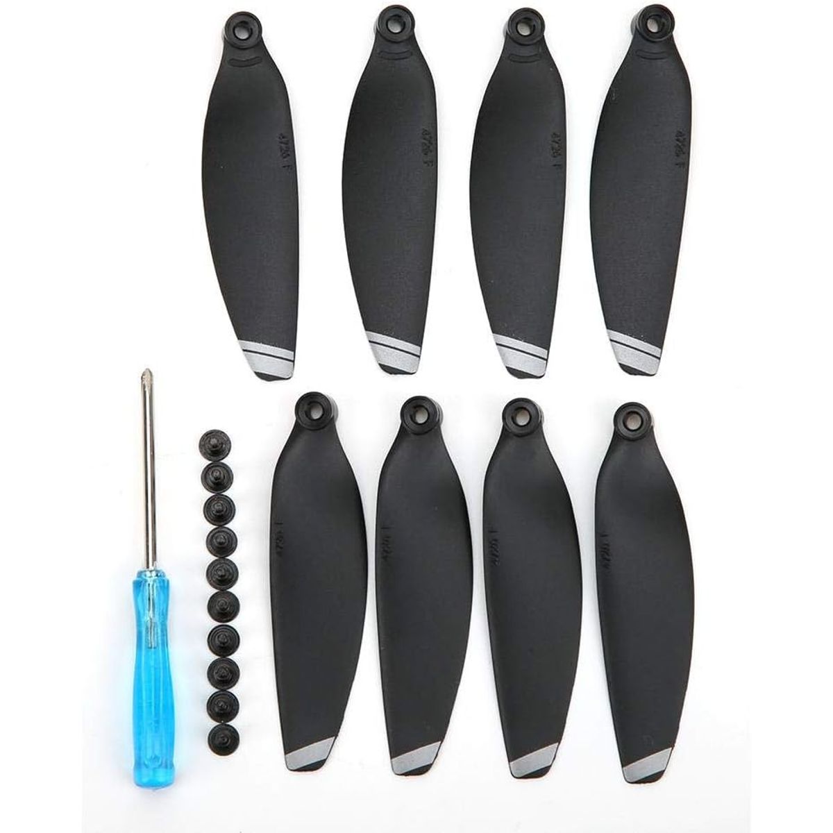 KUANGYE - Helices Para Dji Mavic Mini 1 ( 8 Aspas ) Negro