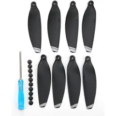 KUANGYE - Helices Para Dji Mavic Mini 1 ( 8 Aspas ) Negro