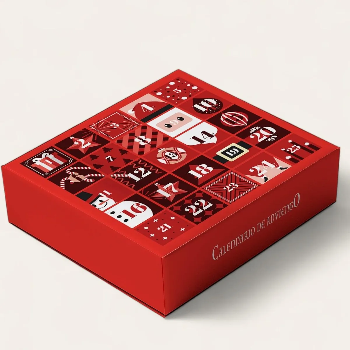 MODOKO - Calendario de Adviento con 25 Figuras en 3D