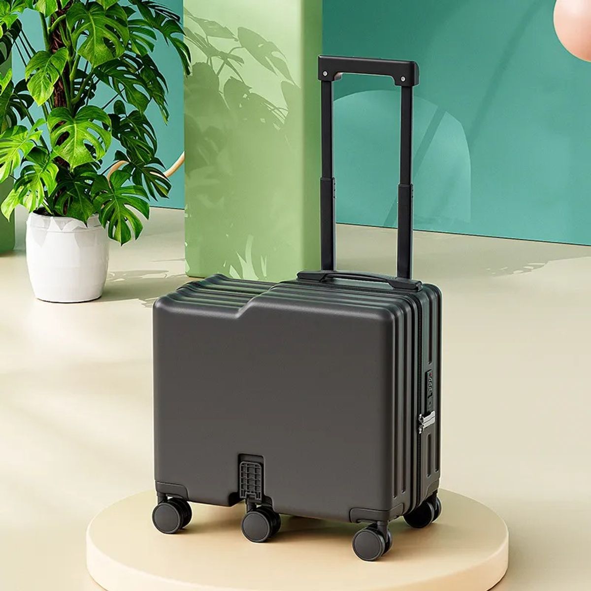 TATEE - Maleta de 20 pulgadas negro Disponible para embarque