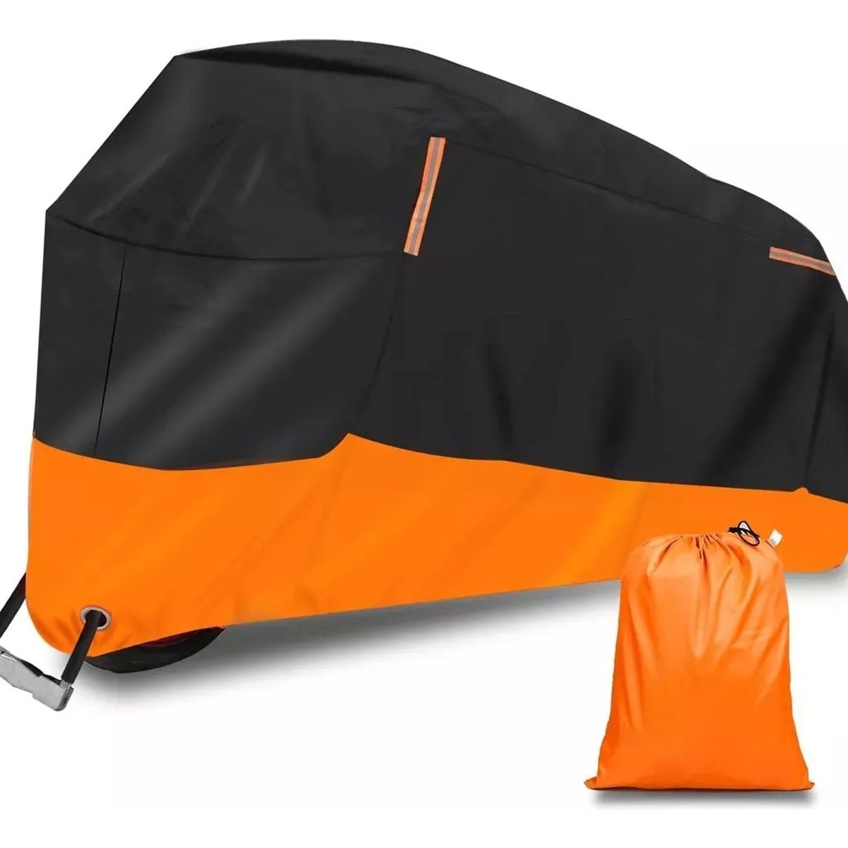 GENERICO - Funda Impermeable 100% Protector Cubre Motos Bicicletas Xl