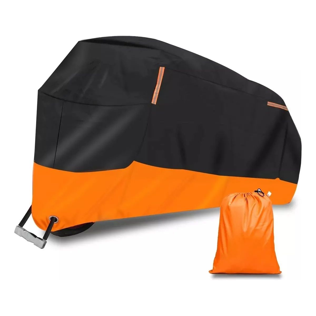 GENERICO - Funda Impermeable 100% Protector Cubre Motos Bicicletas Xl