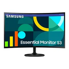 SAMSUNG - Monitor Curvo Essential S3 27 FHD 100Hz 4ms GTG 169 VGA 2x HDMI FreeSync