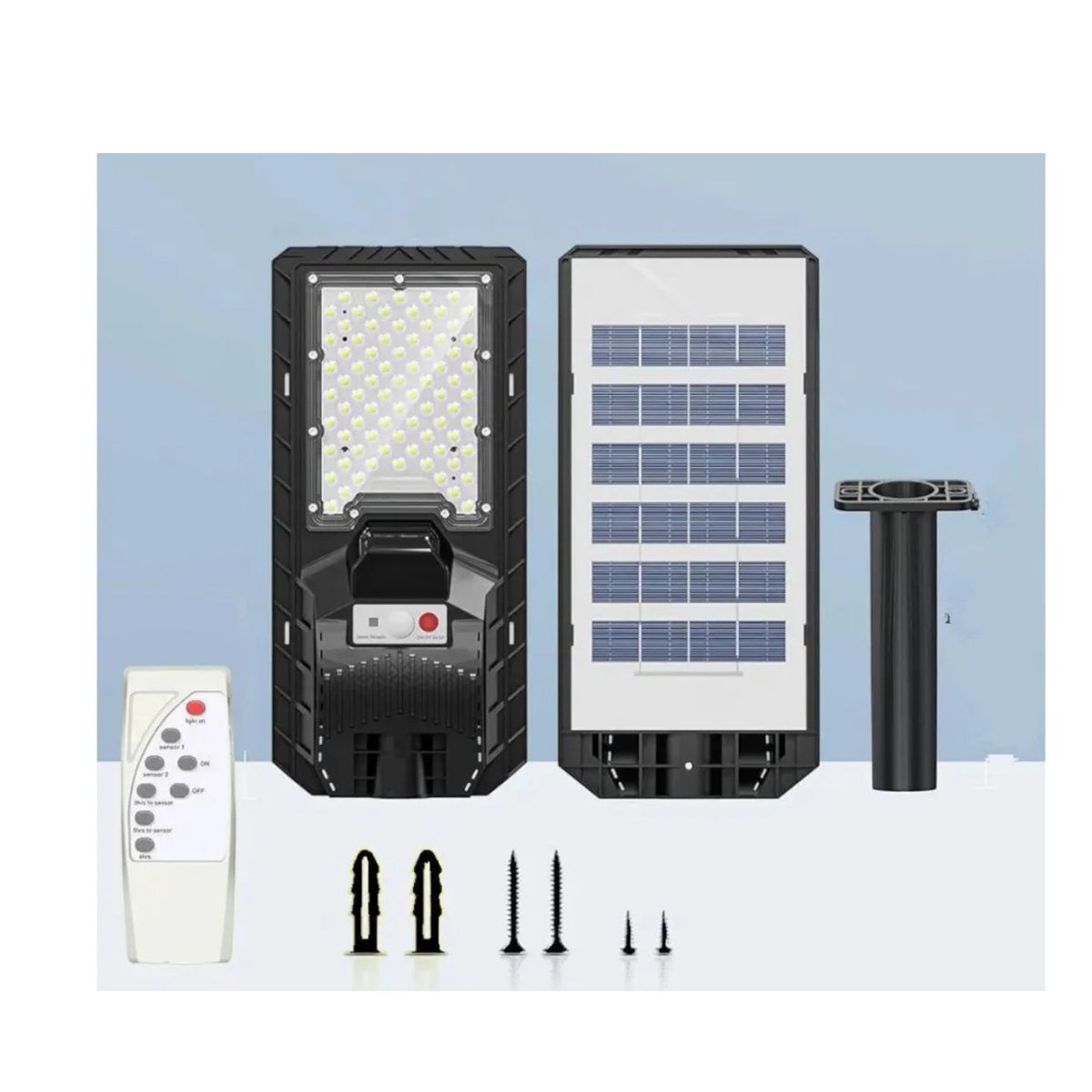 GENERICO - Foco Led Panel Solar Control Remoto 300w