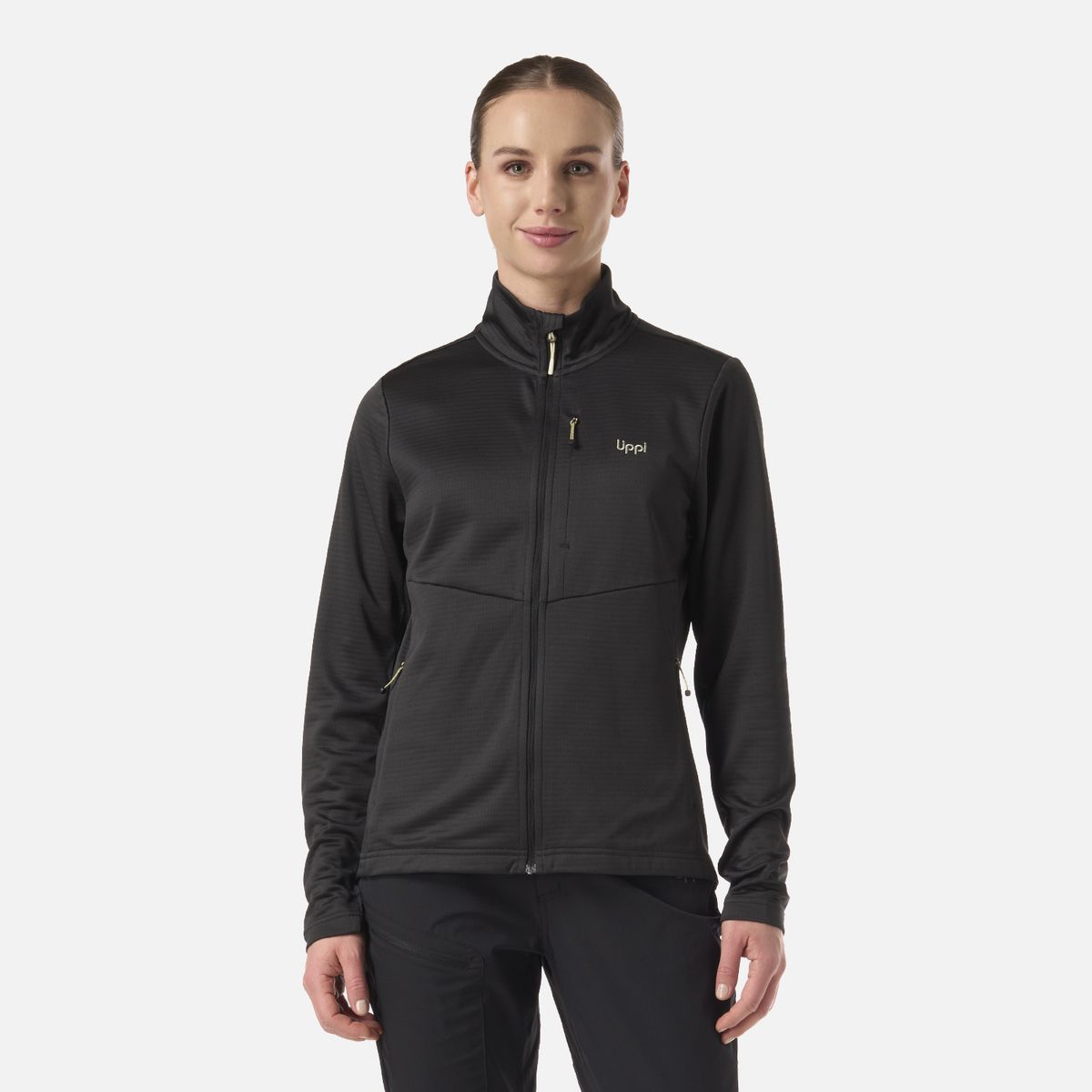 LIPPI - Polerón Mujer Numan Nano-F Jacket Negro Lippi